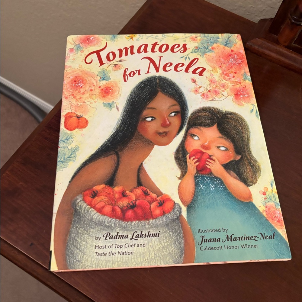 NWT Tomatoes For Neela Hardcover Book